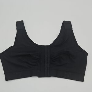 Marena Recovery Black Supportive Bra Size 38 B/C Like New